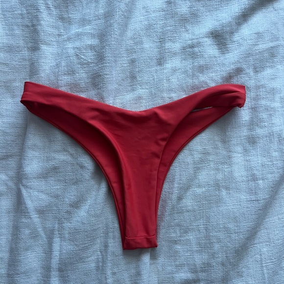 Skatie Red Alana Bikini Bottom - Picture 2 of 5